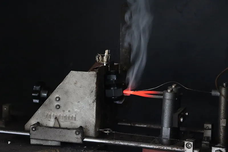 Flammability test