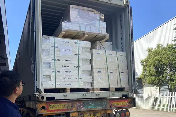 Global Solar Pump Shipping