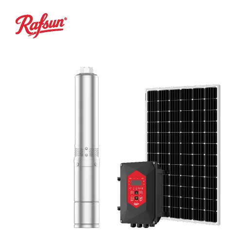 3or4 Inch ACDC Solar Submersible Pump With Plastic Impeller