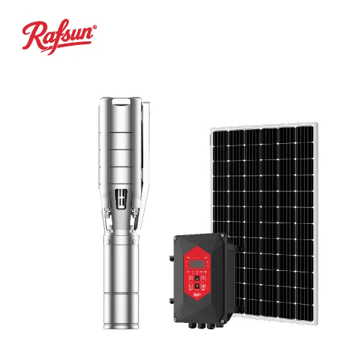 6 Inch ACDC Solar Submersible Pump With Stainless Steel Impeller