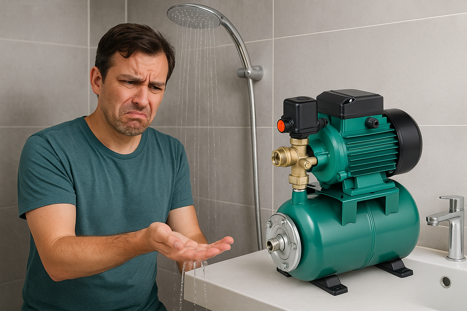 What are water pressure pumps