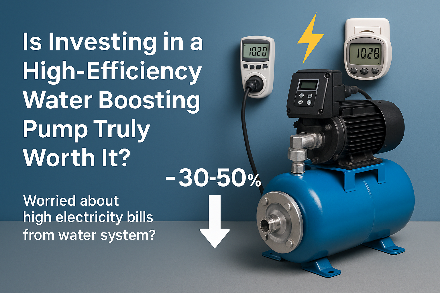 A graph showing energy savings of a VSD pump vs a traditional pump