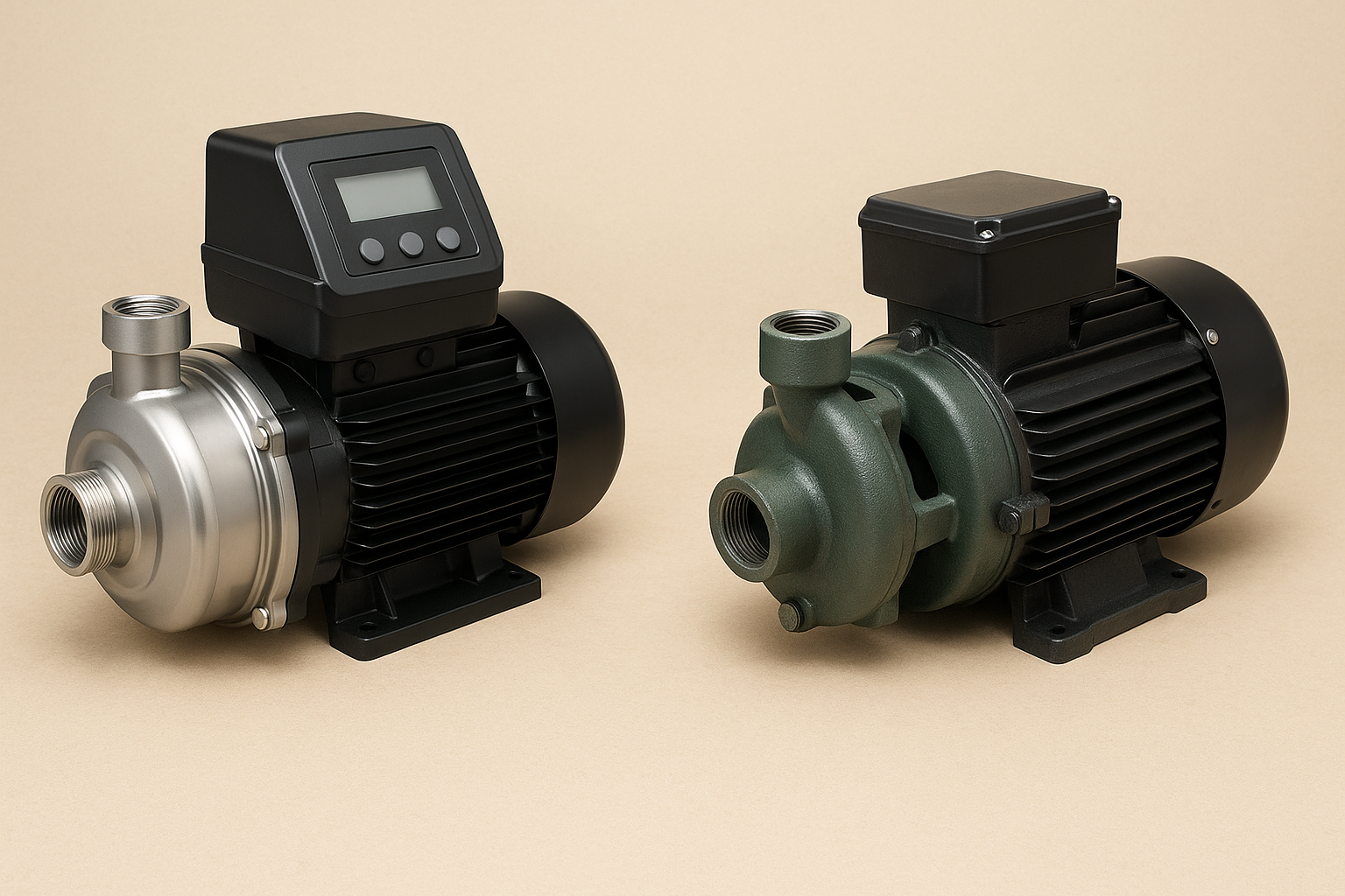 A graph showing the energy savings of a variable speed water pump versus a traditional pump.