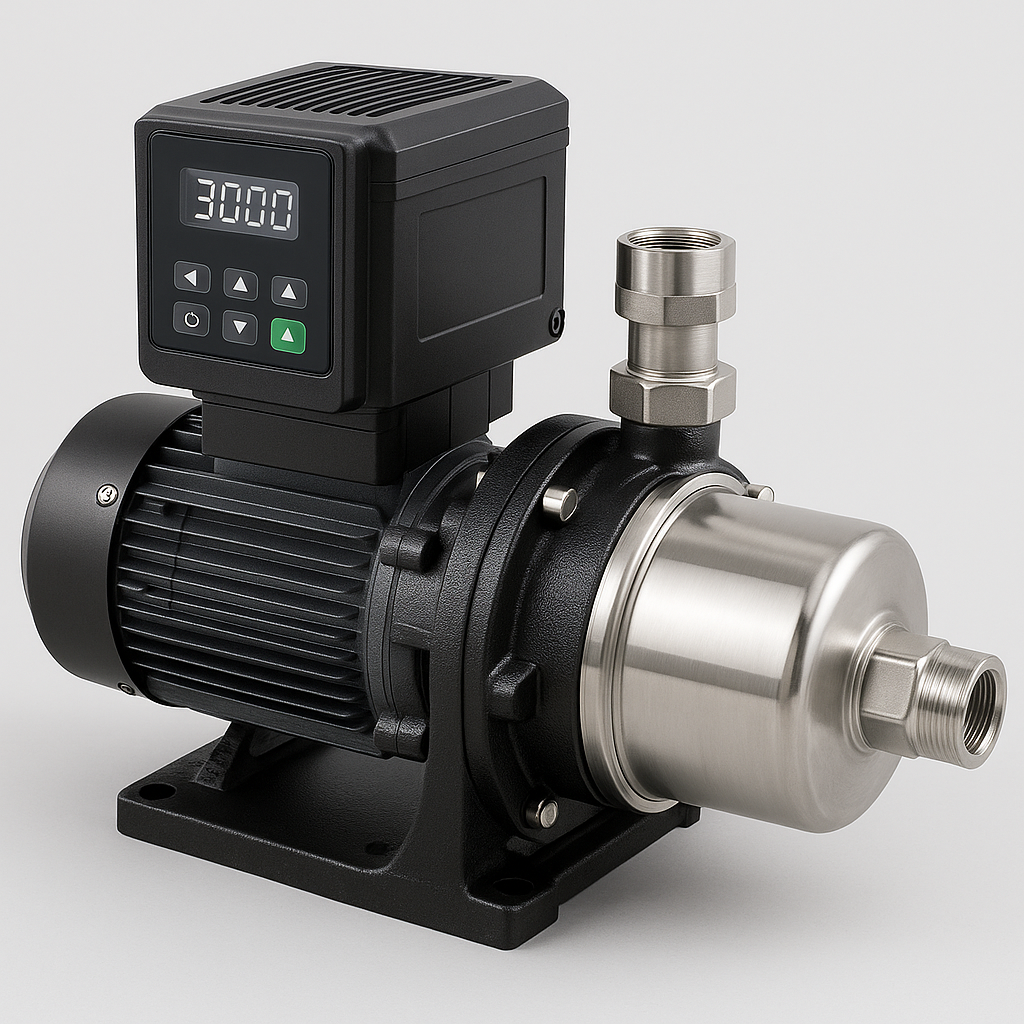 How a VFD works with a water pump
