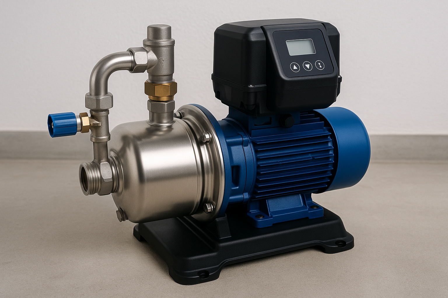 A split view showing a new pump on one side and a well-maintained 10-year-old pump still in service on the other.