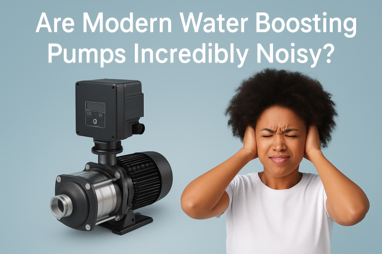 Quiet Operation of a Water Boosting Pump