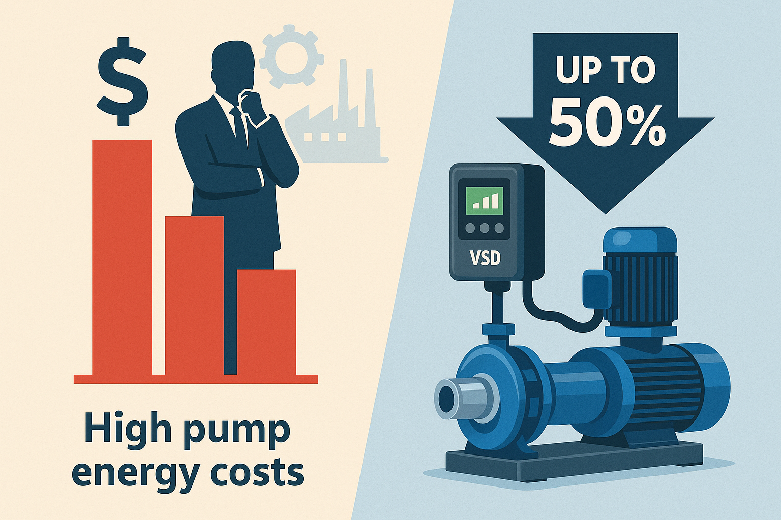 RAFSUN VSD Booster Pump Energy Savings