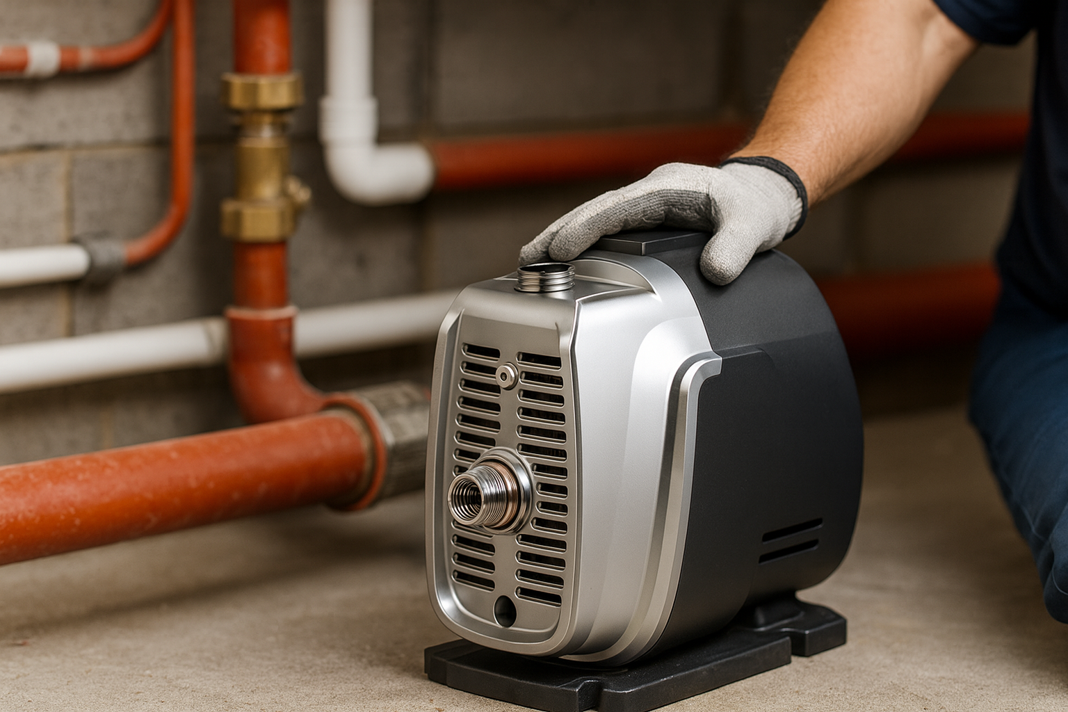 A compact, all-in-one variable speed pump unit