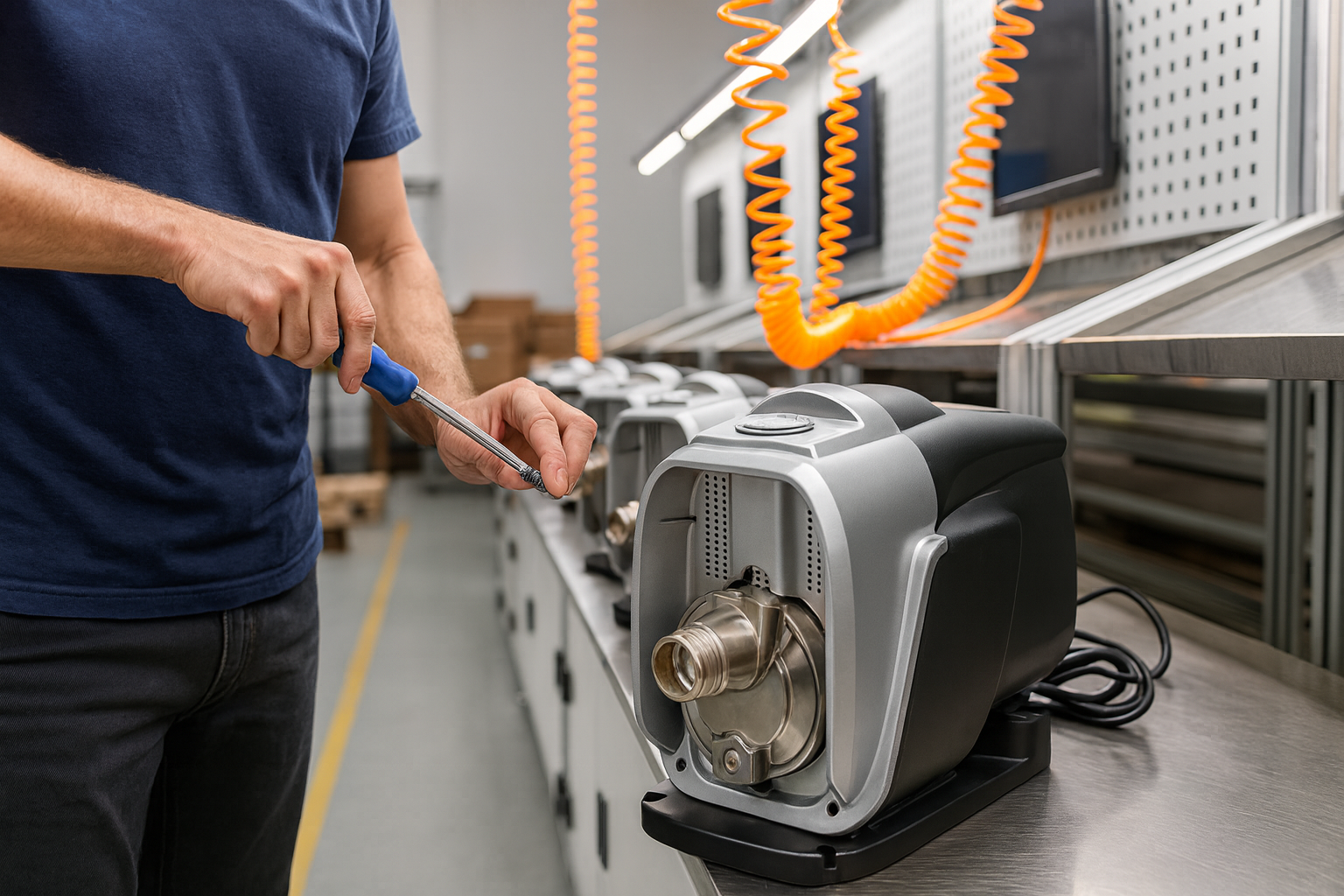 Inverter Booster Pump System Operation