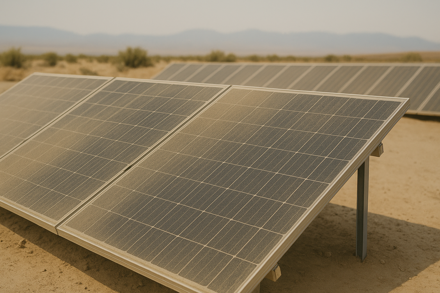 A calendar with solar panel maintenance dates marked.
