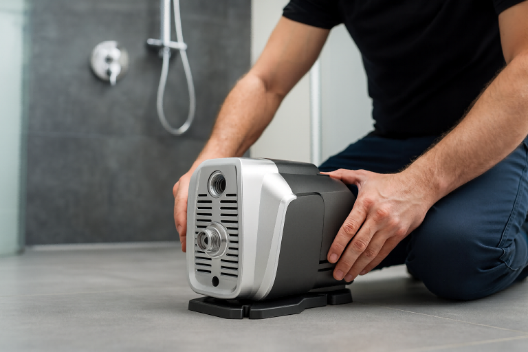 Where to Install a Water Pressure Booster Pump - RAFSUN Professional Installation Example