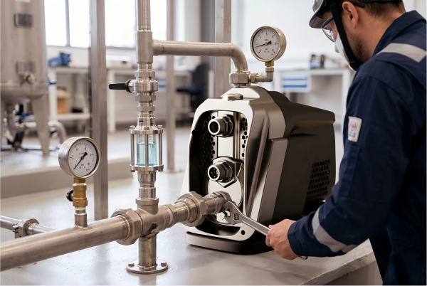 The basic working principle of a water pump